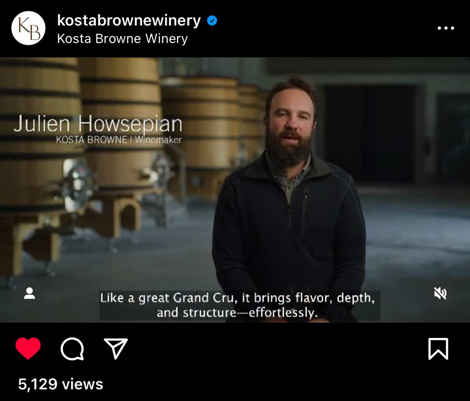 Winemaker Julien Howsepian describes Kosta Browne